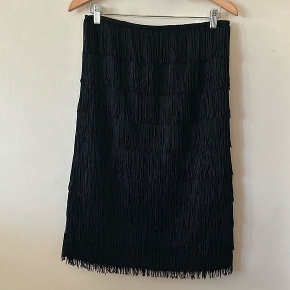 Express Tassel Skirt – Size 8, Black, Excellent Condition - Picture 1 of 4